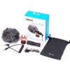 BOYA BY-MM1 Kompaktný smerový mikrofón pre DSLR smartfóny PCs Fur windscreen