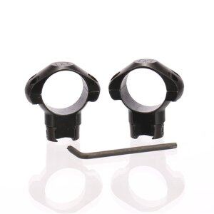 Kuželové montážne krúžky 25,4 mm vysoké .22 rail airgun