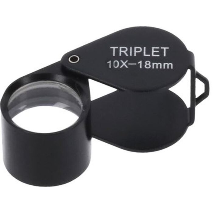Byomic skladacia lupa Triplet BYO-IT1018 10x18mm - presné zväčšenie