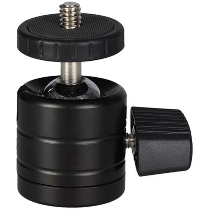 Falcon Eyes Mini guľová hlava čierna MPH-2 1/4" a 3/8" závit