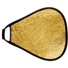 StudioKing Reflektor CRGGS60 Gold Silver s rukoväťou 60 cm