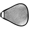 StudioKing Reflektor CRGSW60 Strieborný biely s rukoväťou 60 cm