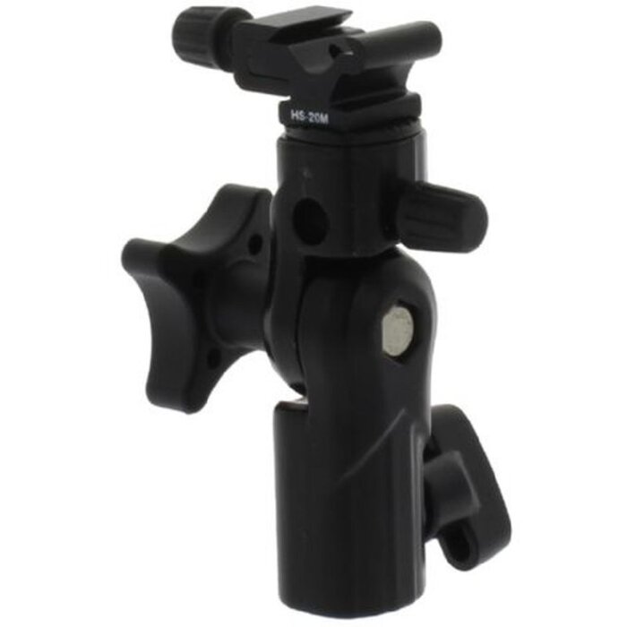 Falcon Eyes CLD-14 Tilting Bracket hot shoe mount 1/4" závitový hrot statívu