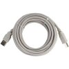Štandardný kábel USB 2.0 5 m A-male na B-male sivý