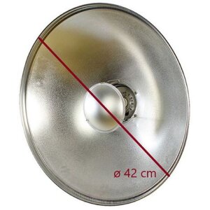 StudioKing SK-BD420 Beauty Dish Silver 42 cm s voštinami