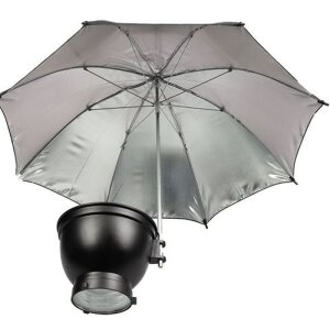 Štandardný reflektor StudioKing SK-SR18 18 cm strieborný
