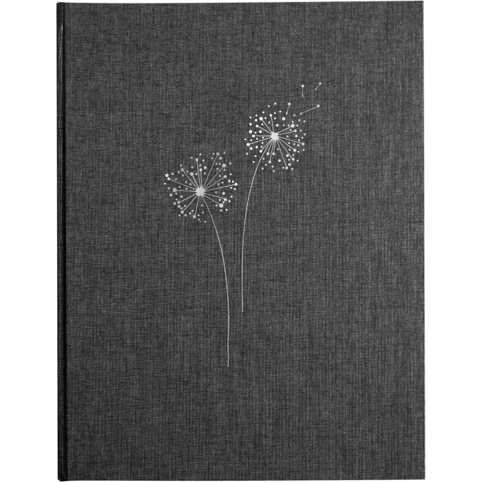 Goldbuch kondolenčná kniha Summertime antracitový ľanový obal 21x28 cm