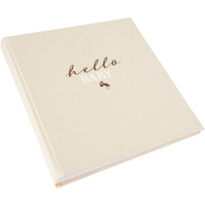 Goldbuch detský album hello.baby Beige 30x31 cm 60 bielych strán