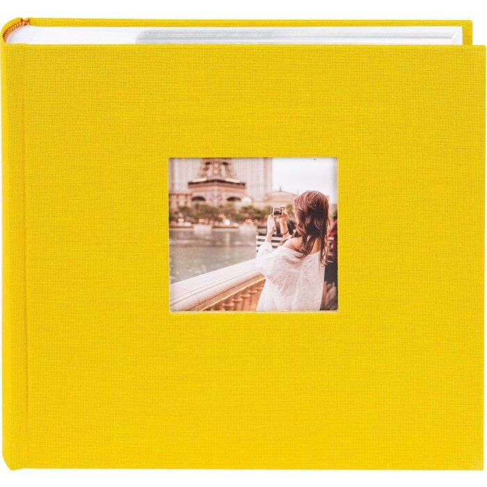 Goldbuch memo album Bella Vista mustard 200 fotografií 10x15 cm