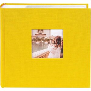 Goldbuch memo album Bella Vista mustard 200...