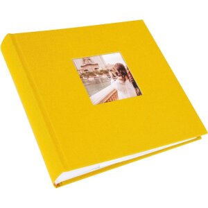 Goldbuch memo album Bella Vista mustard 200 fotografií 10x15 cm