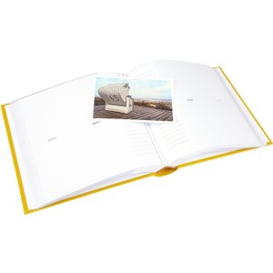 Goldbuch memo album Bella Vista mustard 200 fotografií 10x15 cm