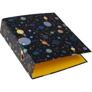 Goldbuch zložka s motívom Universe 2 krúžková mechanika 5 cm chrbát DIN A4 Zlatá