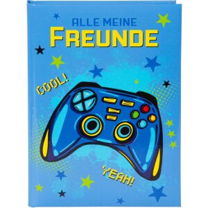 Zlatá kniha priateľov Controller 15x21 cm 88...