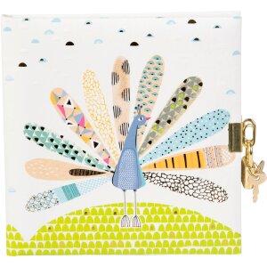 Goldbuch diár so zámkom Pavo 16,5x16,5 cm...