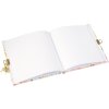Goldbuch diár so zámkom Pianta rossa 16,5x16,5 cm 96 bielych strán