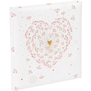 Zlatá kniha Svadobná kniha hostí Zlaté srdce 23x25 cm 176 strán