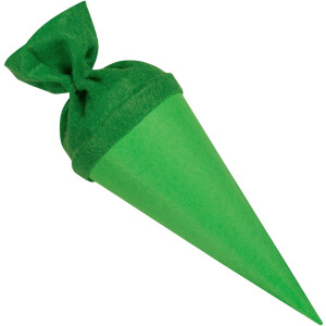 Školská taška Goldbuch craft s plsteným zapínaním 15 cm zelená