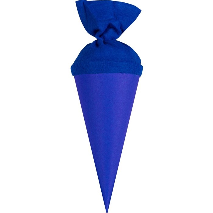 Školská taška Goldbuch craft s plsteným zapínaním 15 cm modrá