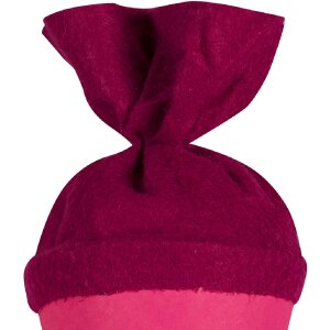 Školská taška Goldbuch craft s farebným plsteným uzáverom 35 cm ružová