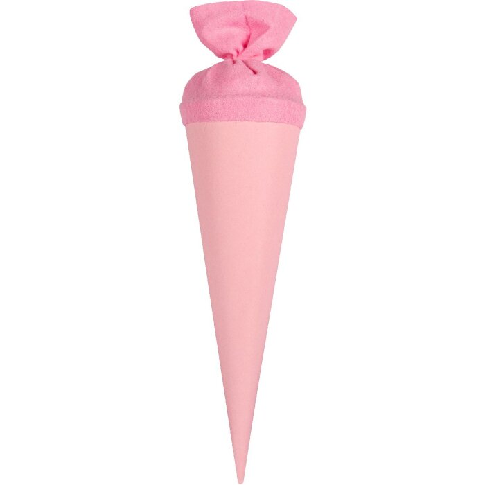 Školská taška Goldbuch craft s farebným plsteným uzáverom 35 cm rose