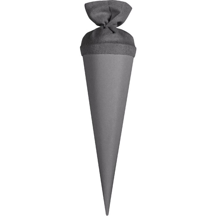 Školská taška Goldbuch craft s farebným plsteným zapínaním 35 cm stone grey