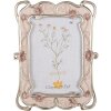 Clayre & Eef 2F1055 Rám na obraz ružový 16x2x21 cm 10x15 cm Romantický