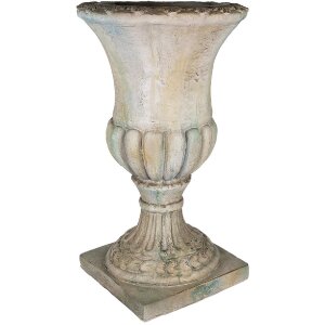 Clayre & Eef 5MG0038 Kvetináč zelený béžový 44x44x75 cm Dekorácia