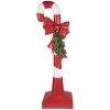 Clayre & Eef 5PR0127 Dekorácia Candy Cane 35x23x100 cm červená biela