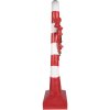 Clayre & Eef 5PR0127 Dekorácia Candy Cane 35x23x100 cm červená biela