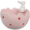 Clayre & Eef 6CE1694 Dekoratívna miska 13x12x10 cm Ružová