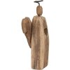 Clayre & Eef 6H2342 Vianočná dekorácia anjel 13x5x22 cm hnedá
