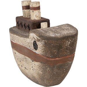 Clayre & Eef 6H2352 Dekoratívny čln 15x6x12 cm...