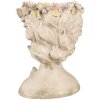 Clayre & Eef 6PR3895 Kvetináč Woman Grey 20x18x26 cm