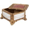 Clayre & Eef 6PR4132 Šperkovnica zlatej farby 12x12x7 cm