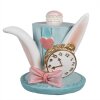 Clayre & Eef 6PR4154 Ozdobný klobúk Blue 9x8x9 cm