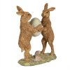 Clayre & Eef 6PR5008 Dekoratívny králik hnedý 11x5x13 cm