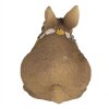 Clayre & Eef 6PR5011 Dekoratívny králik hnedý 13x8x10 cm