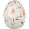 Clayre & Eef 6PR5044 Dekoračné vajíčko biele Ø 13x16 cm