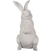 Clayre & Eef 6PR5053 Dekoratívny králik 14x11x26 cm béžová