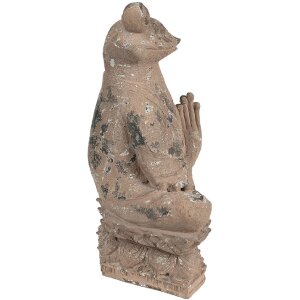 Clayre & Eef 6PR5063 Dekoratívna žaba hnedá 27x17x37 cm