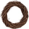 Clayre & Eef Dekoračný veniec hnedý Ø 35x6 cm