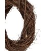 Clayre & Eef Dekoračný veniec hnedý Ø 35x6 cm