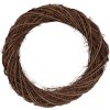Clayre & Eef Dekoratívny veniec Hnedý 50x8 cm