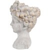 Clayre & Eef 6TE0499S Kvetináč sivý 14x14x22 cm