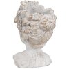 Clayre & Eef 6TE0499S Kvetináč sivý 14x14x22 cm