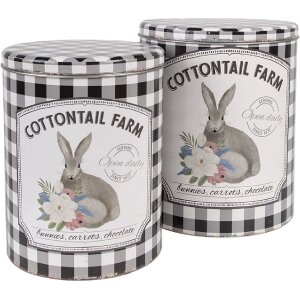 Clayre & Eef Súprava plechových...