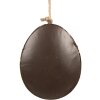 Clayre & Eef 6Y5576 Dekoratívny vešiak Egg Pink 10x2x8 cm