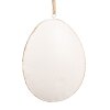 Clayre & Eef 6Y5582 Dekoratívny vešiak vajíčko béžová 10x2x8 cm Veľká noc