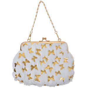 Luxusná spojka Juleeze JZWA0178W White Gold...